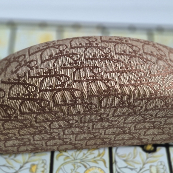 Dior Brown Monogram Sunglasses Case - Picture 3 of 8